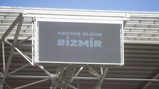 Ankara'dan İzmir'e geçmiş olsun