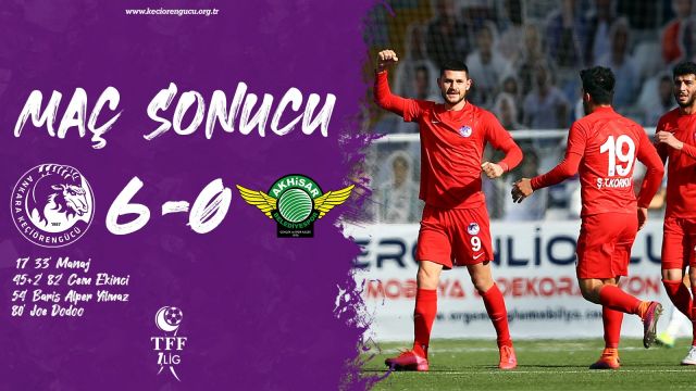 Aktepe'de Keçiören şov 6-0