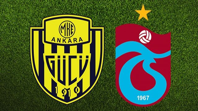 Ankaragücü - Trabzonspor maçında ilk yarı sona erdi