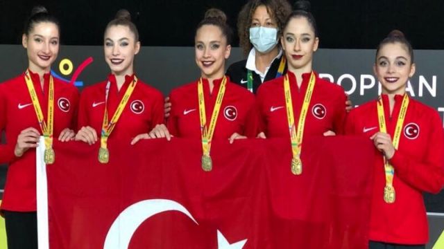 Türkiye bu kızları ayakta alkışlıyor ! Jimnastikte Avrupa Şampiyonuyuz...
