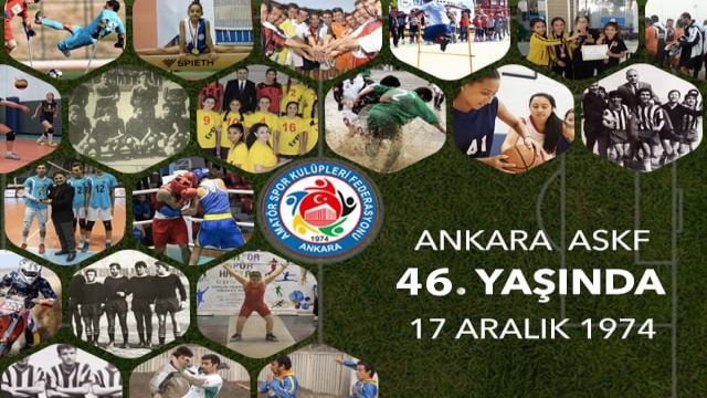 Ankara Amatör Spor Kulüpleri Federasyonu 46.yaşını kutluyor