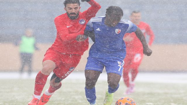 Karda savaşı Ankaraspor kazandı 1-0