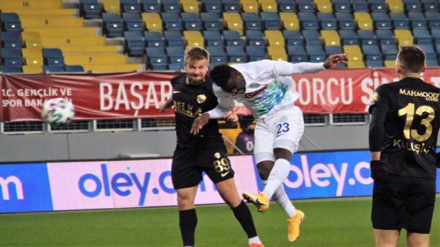 Ankaragücü fırsatı teptı 1-1