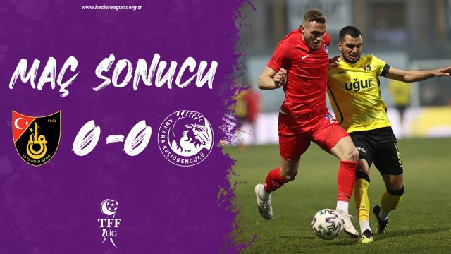 Zorlu deplasmandan bir puan 0-0