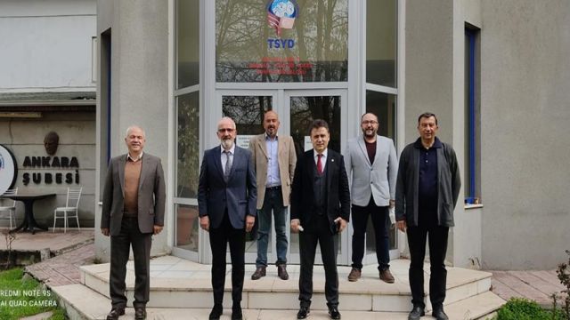 AASKF, TSYD Ankara Şubesi Başkanı Ercan Ata’yı ziyaret etti
