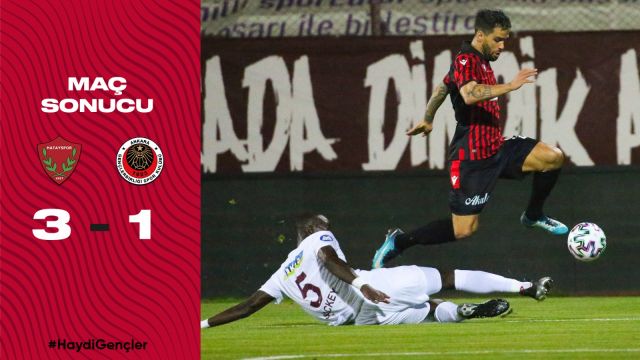 Gençlerbirliği, Hatay'dan puan getiremedi 1-3