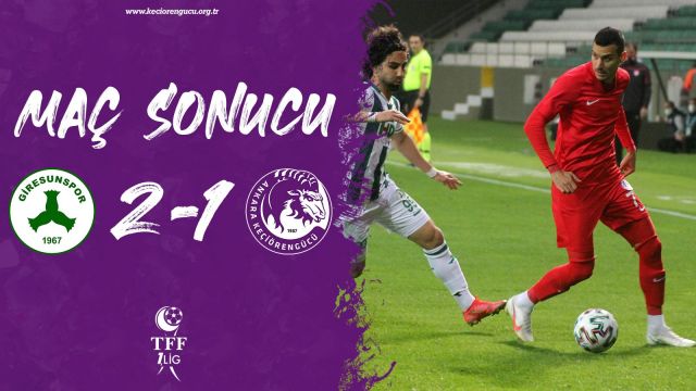 Keçiörengücü, Karadeniz'de vuruldu 1-2