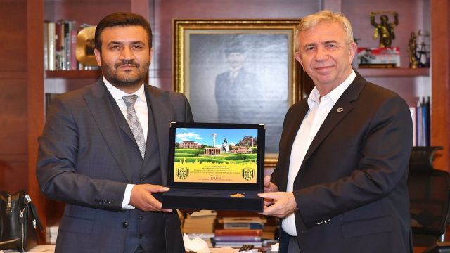Fatih Mert'ten Mansur Yavaş'a teşekkür ziyareti !