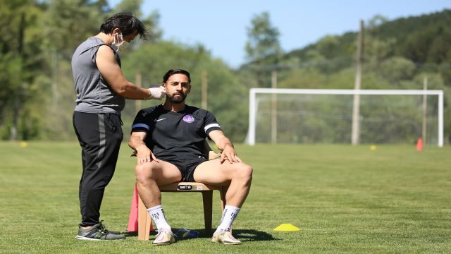 Keçiörengücü’nde futbolculara laktat testi yapıldı...