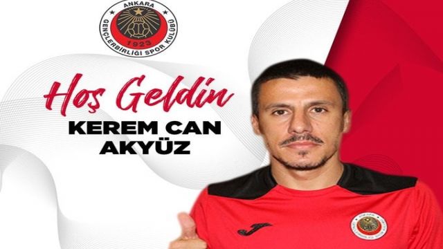 Kerem Can Akyüz Gençlerbirliği'nde