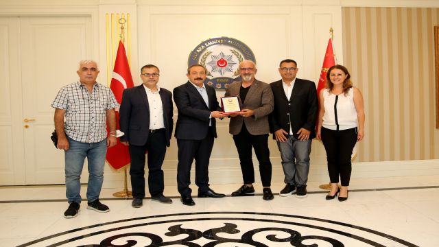 TSYD’den Emniyet Müdürü Yılmaz’a ziyaret