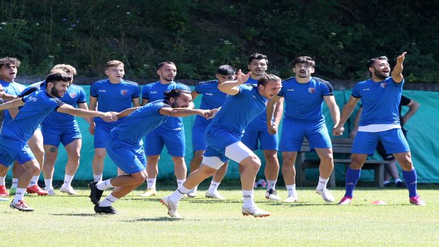 Başkent ekibinde neşeli antrenman