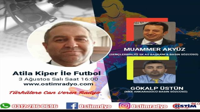 Muammer Akyüz ve Gökalp Üstün, Radyo Ostim'de !