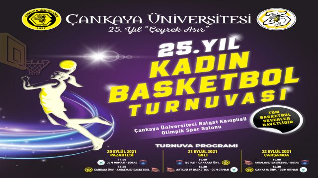 Başkent'te kadın basketbol turnuvası heyecanı