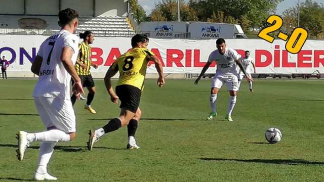 Etimesgut Belediyespor, Başkent'te kaybetti