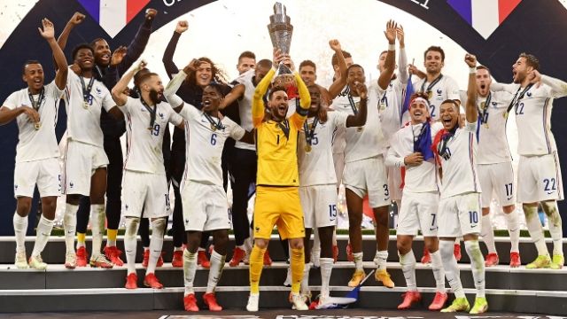 UEFA Uluslar Ligi şampiyonu Fransa