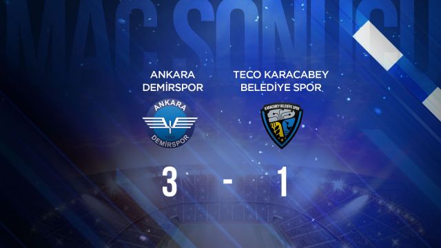 Demirspor 3 puanı 3 golle aldı