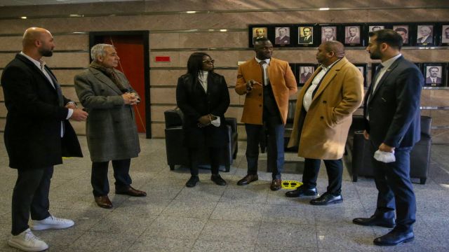 Gençlerbirliği'ne Afrika'dan süpriz ziyaret