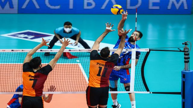 Halkbank'dan, Galatasaray galibiyeti ile ikinci dalya