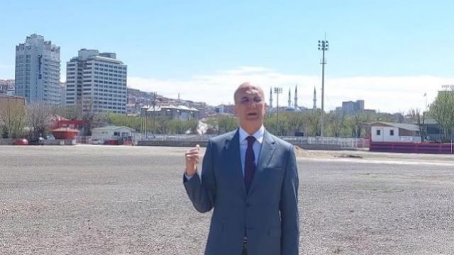 Ankara Milletvekili Tekin Bingöl, 19 Mayıs Stadı'nı gündeme getirdi