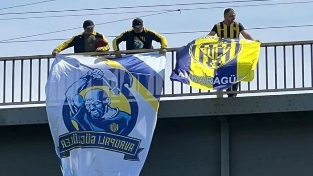 Ankaragücü bayrağı Avrupa'da dalgalanıyor