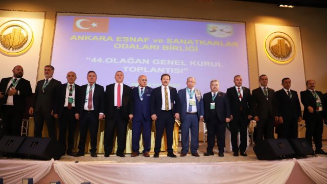 Ankaragücü eski başkanı Mehmet Yiğiner, ANKESOB Başkanlığına yeniden seçildi