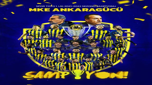 Ankaragücü şampiyon