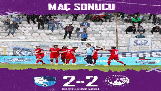 Keçiörengücü, Erzurum'dan puanla dönüyor 2-2