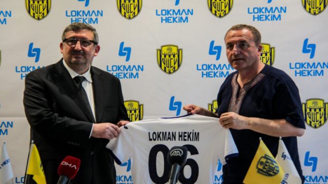 Ankaragücü'nün sağlık sponsoru Lokman Hekim Sağlık Grubu oldu.