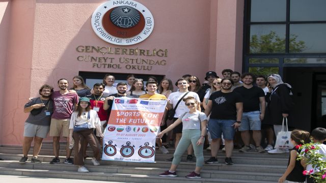 Erasmus’lu öğrencilerden destek ziyareti…