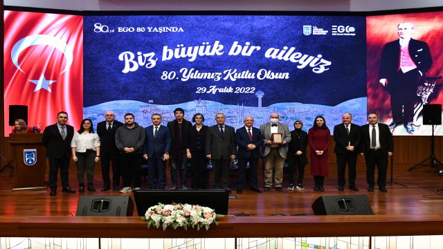 Başkent'ten haber | EGO Genel Müdürlüğünün 80. kuruluş yılı kutlandı