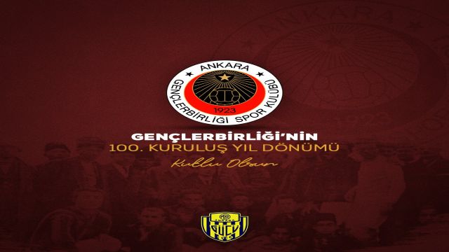 Ankaragücü, Gençlerbirliği'ni kutladı...