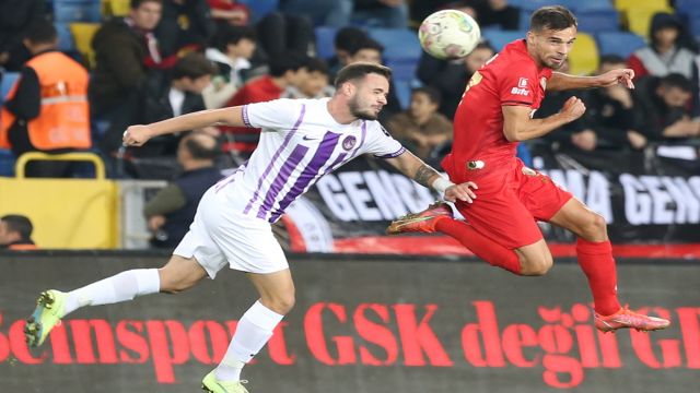 Keçiörengücü 1 - Gençlerbirliği 1 İlk yarı sonucu