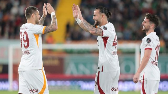 Corendon Alanyaspor 1 - Galatasaray 4