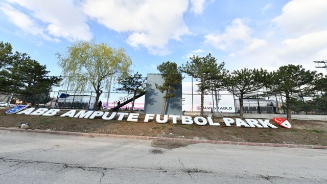 ABB, Ampute Futbol Parkı’nın yapımını tamamladı...