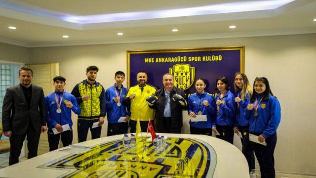 MKE Ankaragücü Boks Takımı Beştepe’de