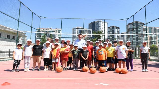 Altındağ'da yaz spor okulları