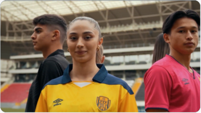 Ankaragücü sezon formalarını tanıttı. Umbro yeni marka!