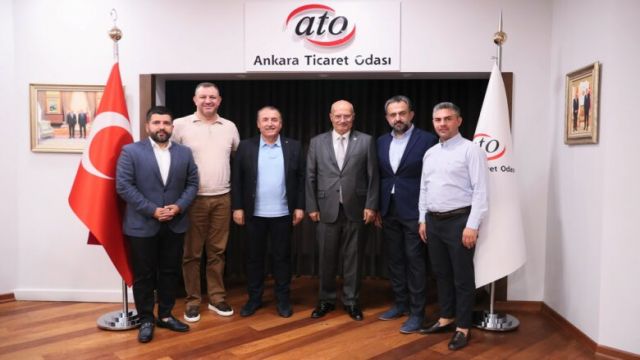 Ankaragücü'nden ATO'ya ziyaret