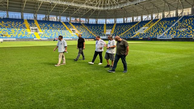 Faruk Koca, Eryaman Stadı'nı denetledi