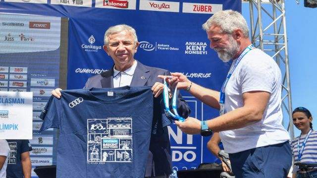 “Decathlon Granfondo Başkent” bisiklet yarışına Ankara Büyükşehir destek verdi