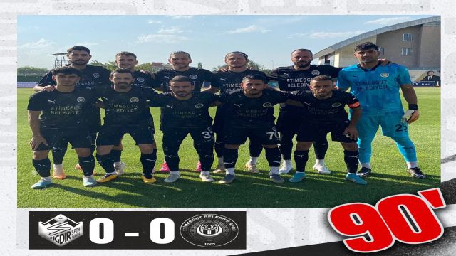 Iğdır FK 0 - Etimesgut Belediyespor 0