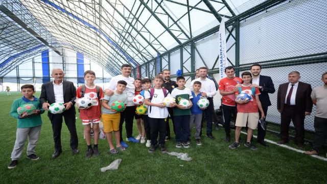 Kahramankazan'da yeni spor tesisi