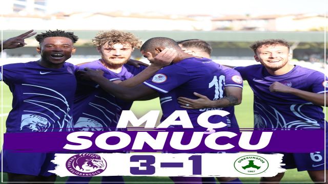 Keçiörengücü 3 puanı 3 golle aldı