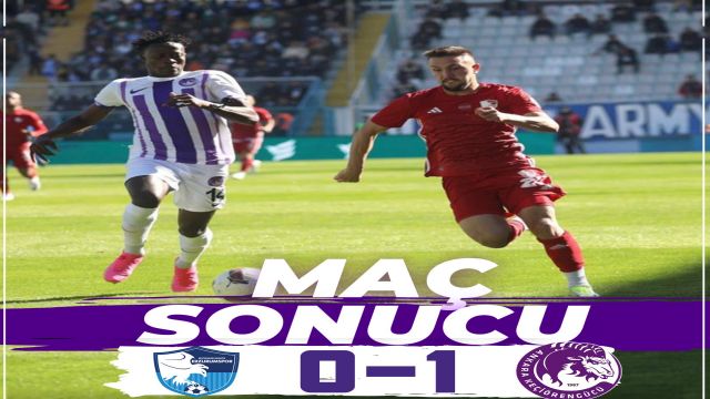 Keçiörengücü, Erzurum'dan şen dönüyor 1-0