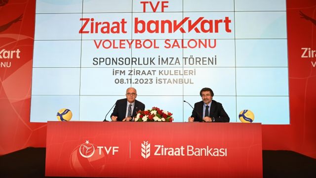 “Ziraat Bankası’ndan Türk Voleyboluna büyük destek”