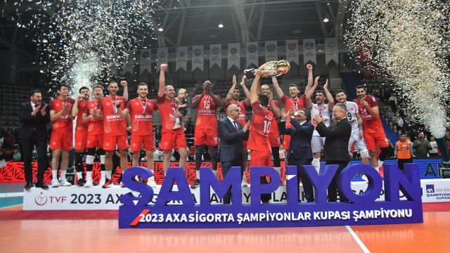 Ziraat Bankkart üst üste 3.kez Şampiyonlar Kupası Şampiyonu