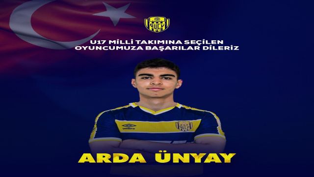 Arda Ünyay'a Milli davet...