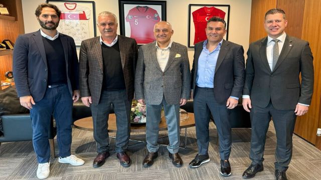 Etimesgut Belediyespor'dan TFF'ye resmi ziyaret