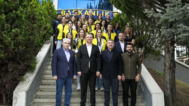 Şampiyon Voleyboycular Beştepe Tesisleri’nde